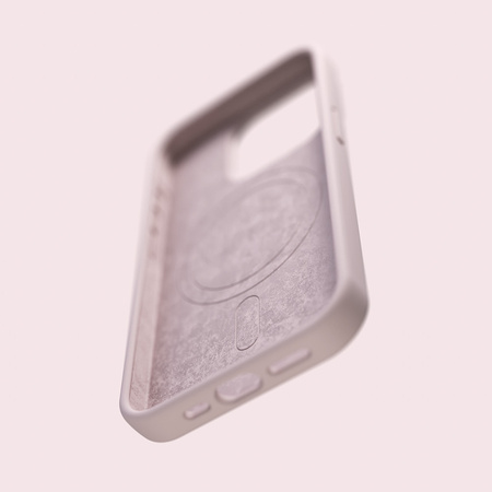 Nakładka Etteri Silicone Mag do iPhone 16e jasnoróżowa