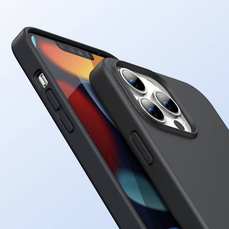 Ugreen Protective Silicone Case Soft Flexible Rubber Cover for iPhone 13 Pro black
