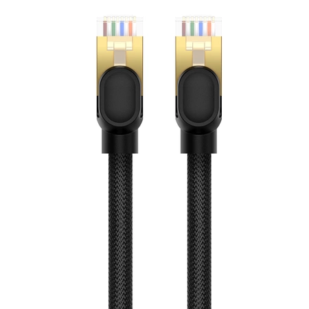 Baseus High Speed Cat 8 40 Gb/s Ethernet cable 5 m - black