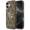 Guess 4G Big 4G Classic Logo Case for iPhone 17 - Brown and Gold