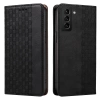 Magnet Strap Case Case for Samsung Galaxy S22 + (S22 Plus) Pouch Wallet + Mini Lanyard Pendant Black