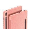 Dux Ducis Domo eco-leather case with stand for Samsung Tab S9 FE+ - pink