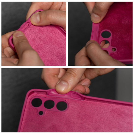 Futerał SILICONE 2mm do SAMSUNG A06 4G róż
