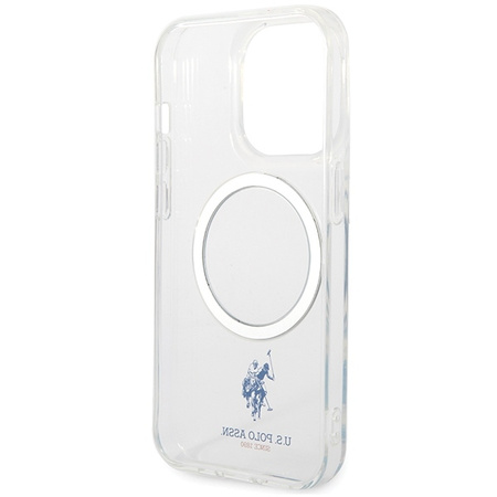 US Polo USHMP15LUCIT iPhone 15 Pro 6,1&quot; transparente MagSafe-Kollektion