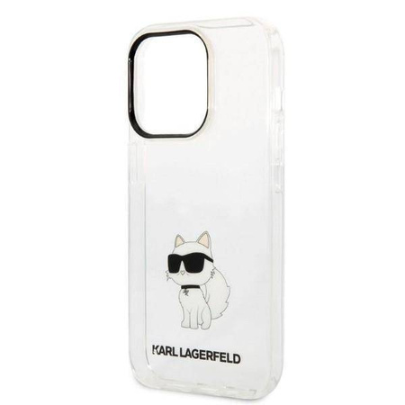 Karl Lagerfeld IML NFT Choupette - Etui iPhone 14 Pro Max (przezroczysty)
