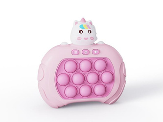Gra zręcznościowa Jednorożec (Pop It) PINK / RÓZOWY