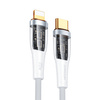 Joyroom kabel szybko ładujący z inteligentnym wyłącznikiem USB-C - Lightning 20W 1.2m biały (S-CL020A3)
