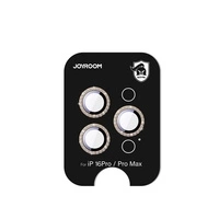 Joyroom JR-MSJ0310 Glass Screen Protector for iPhone 16 Pro/16 Pro Max Lenses - Brown