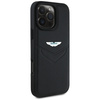 Etui Aston Martin HC Leather Victory Design do iPhone 16 Pro czarny