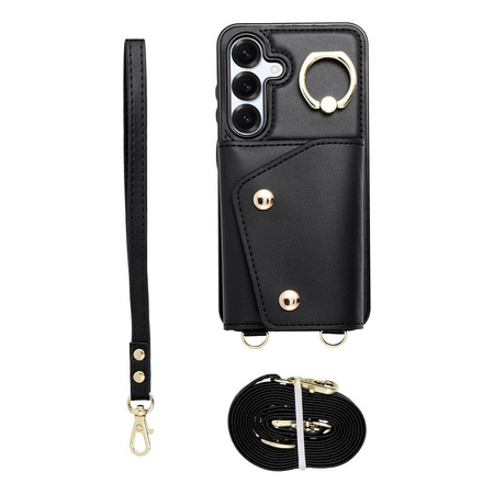 Futerał portfel WONDER dla SAMSUNG A35 5G czarny