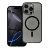 Futerał CLEAR MAG COVER z ochroną aparatu kompatybilny z MagSafe do IPHONE 16 Pro Max black glitter