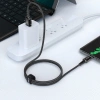 Acefast kabel USB - USB Typ C 1,2m, 3A czarny (C1-04 black)
