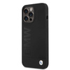 Original Case IPHONE 13 PRO BMW Hardcase Silicone Signature Logo MagSafe (BMHMP13LSLBLBK) black