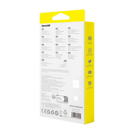 Kabel 100W 5A 1m USB-C - USB-C Baseus Tungsten Glod złoty