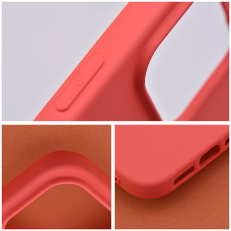 Futerał SILICONE do IPHONE 14 PRO MAX brzoskwiniowy
