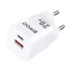 BWOO ładowarka sieciowa CDA156 20W mini wall charger USB-C, USB-A