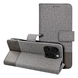 Kabura GOMMA Book do SAMSUNG A55 5G szary