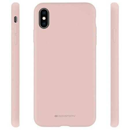 MERCURY SILICONE CASE SAMSUNG S22+ PINK SAND / PUDROWY RÓŻ