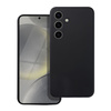 Etui do Samsung S25 czarne + Szkło na ekran + Szkło na aparat