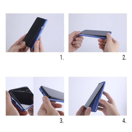 Nillkin Super Frosted Shield wzmocnione etui pokrowiec + podstawka Samsung Galaxy S21 FE czarny