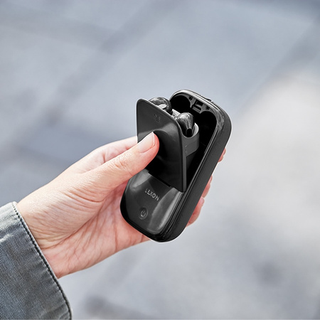 Lexon Speakerbuds Słuchawkibezprzewodowe z głośnikiem bluetooth czarny/black LA127N