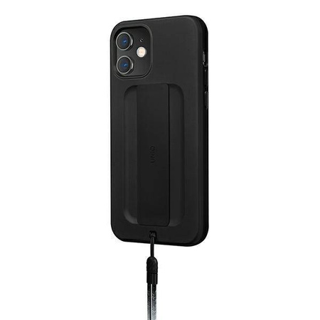 UNIQ Heldro antybakteryjne etui na iPhone 12 mini czarny (Antimicrobial)