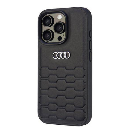 Audi nakładka Synthetic Leather do iPhone 16 Pro Max 6.9" czarna