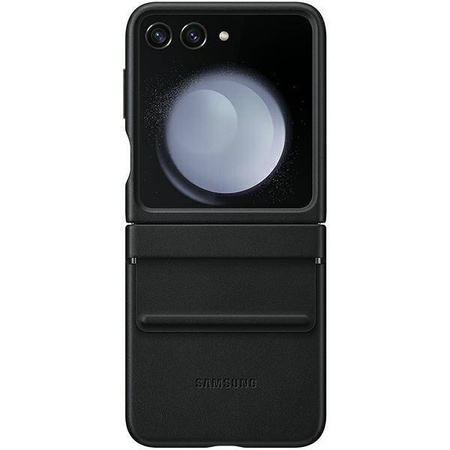 PU leather case for Samsung Galaxy Z Flip 5 - black