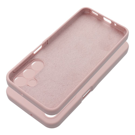 Futerał SILICONE 2mm do SAMSUNG A16 5G / A16 4G pudrowy róż