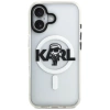 Karl Lagerfeld IML Karl Sketch Logo MagSafe Case for iPhone 17 - Transparent