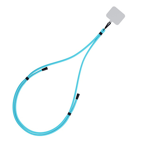 3MK EasyClip Light Blue (black) smycz do telefonu