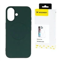 Etui Liquid Silicone Case MagSafe na Samsung Galaxy S25 - zielone