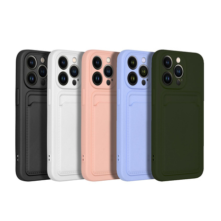 Futerał CARD CASE do IPHONE 15 PRO biały