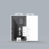 Nillkin Qin Cloth Pro Case etui do iPhone 14 Pro Max osłona na aparat kabura pokrowiec obudowa z klapką niebieski