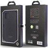 Audi Silikonhülle iPhone 12/12 Pro 6,1&quot; schwarz/schwarz Hardcase AU-LSRIP12P-Q3/D1-BK