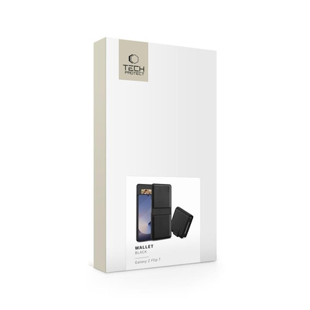 TECH-PROTECT WALLET GALAXY Z FLIP 7 BLACK