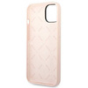 Guess Silicone Triangle Logo - Etui iPhone 14 (różowy)