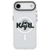 Karl Lagerfeld IML Karl Sketch Logo MagSafe Case for iPhone 17 Air - Transparent
