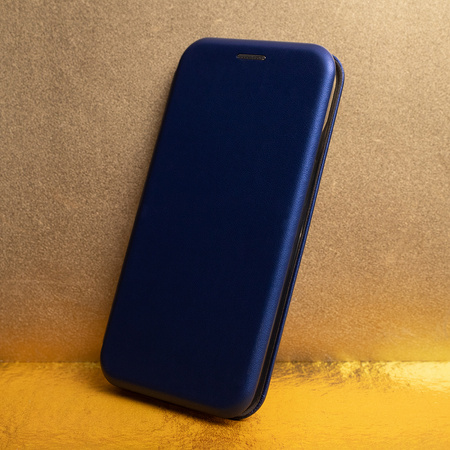 Etui Smart Diva do iPhone 16 6,1" granatowe