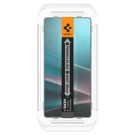 Spigen szkło hartowane Spigen Glas.Tr "EZ Fit" 2-Pack do Samsung Galaxy S25 Ultra Przezroczyste