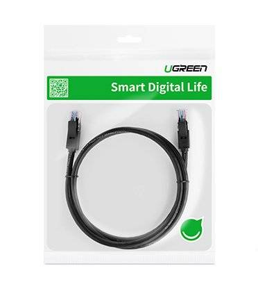 Ugreen kabel przewód internetowy sieciowy Ethernet patchcord RJ45 Cat 6 UTP 1000Mbps 5 m niebieski (NW102 11204)