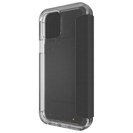 Etui Gear4 D3O Wembley Flip Wallet do    iPhone 12 / 12 Pro przezroczysty/clear