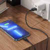 HOCO kabel USB A do Lightning 2,4A X90 1 m czarny