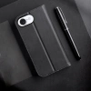 Etui Dux Ducis Hivo na iPhone 16e z klapką i ochroną RFID - czarne