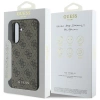 Guess 4G Charms Collection Hülle für Samsung Galaxy A56 - Braun