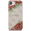 Guess 4G Flowers Print MagSafe iPhone 16e Hülle - Rosa