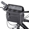 Wozinsky bicycle handlebar bag bike shoulder bag black (WBHBB-01)