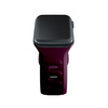 3MK Silicone Watch Strap ciemnofioletowy /mulberry dla Apple Watch 42/44/45/49mm