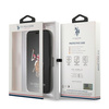 US Polo USFLBKP12LPUGFLBK iPhone 12 Pro Max 6,7" czarny/black book Polo Embroidery Collection