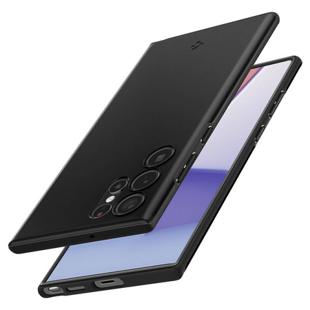 Etui SAMSUNG GALAXY S22 ULTRA Spigen Thin Fit czarne
